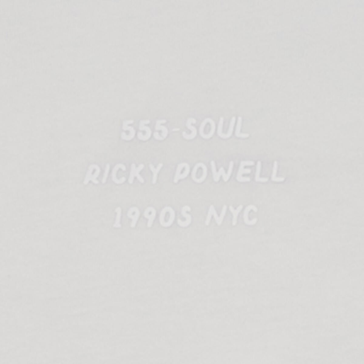 555-Soul Ricky Powell + 555-SOUL - White
