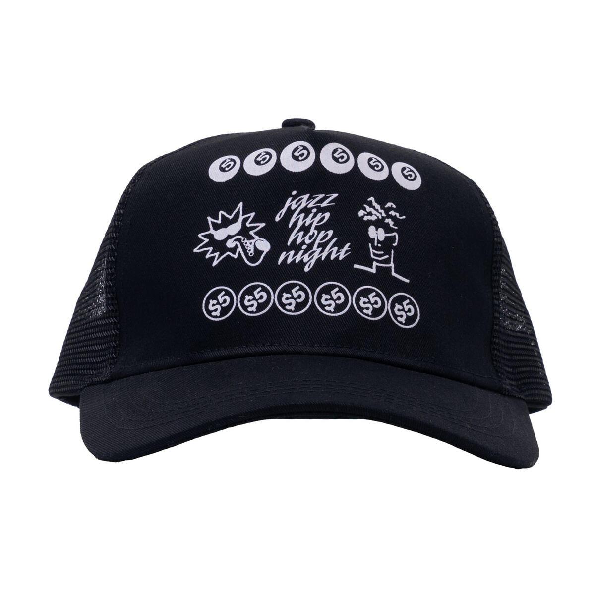 Triple 5 Soul Ludlow Throw Trucker Hat - Black