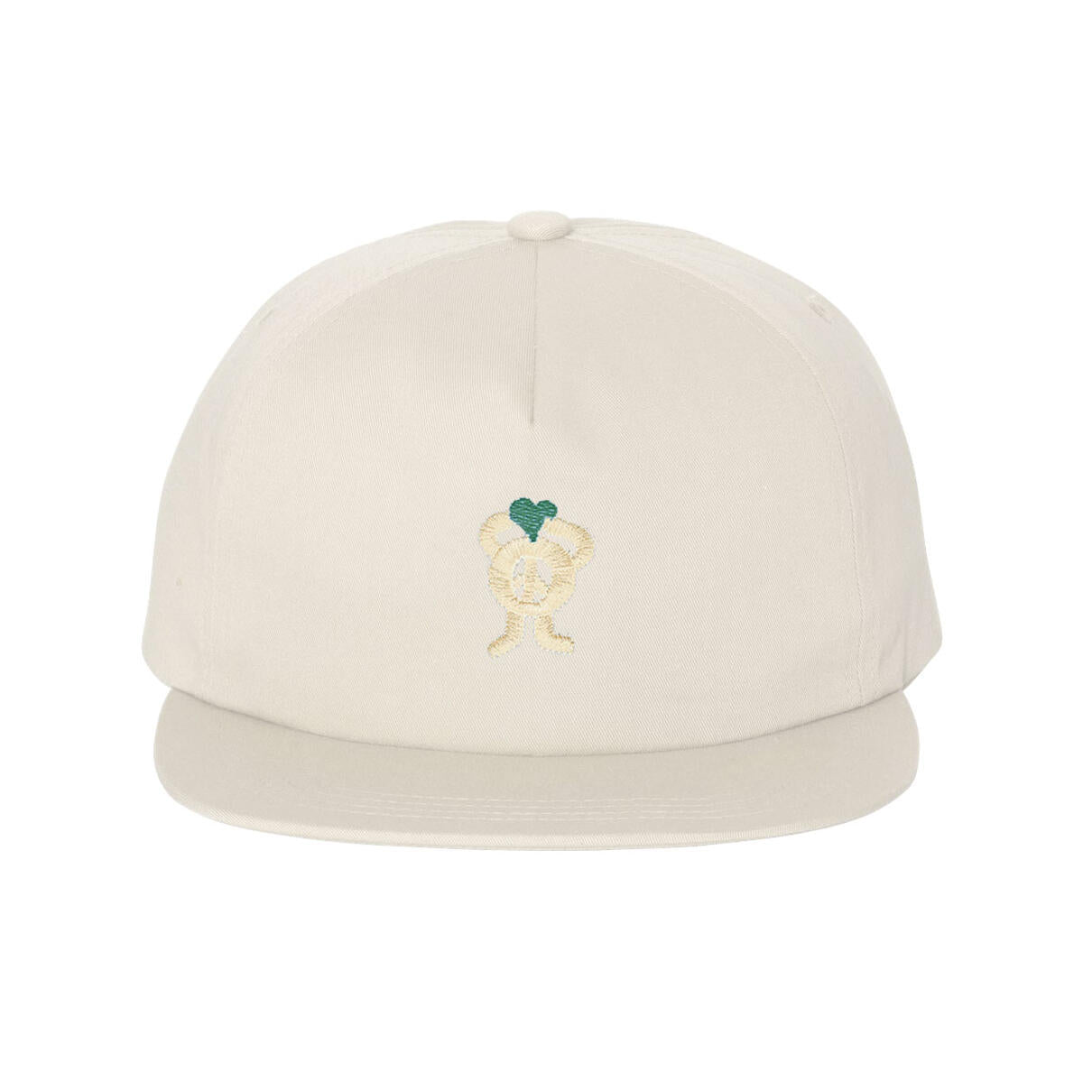 555-Soul Peace Man 5-Panel Hat - Oatmeal