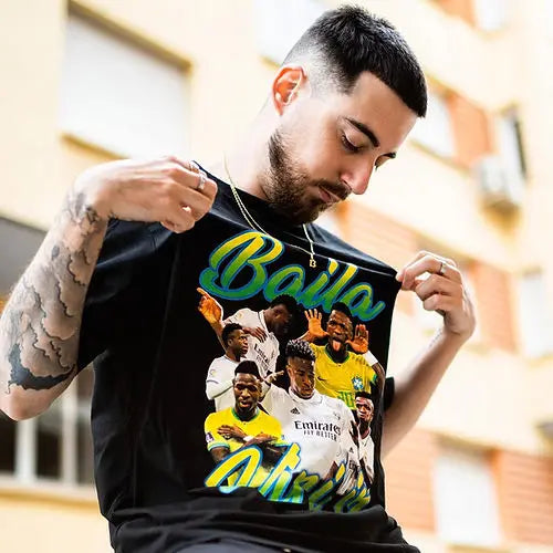 Retro Football Gang Baila Vini T-Shirt