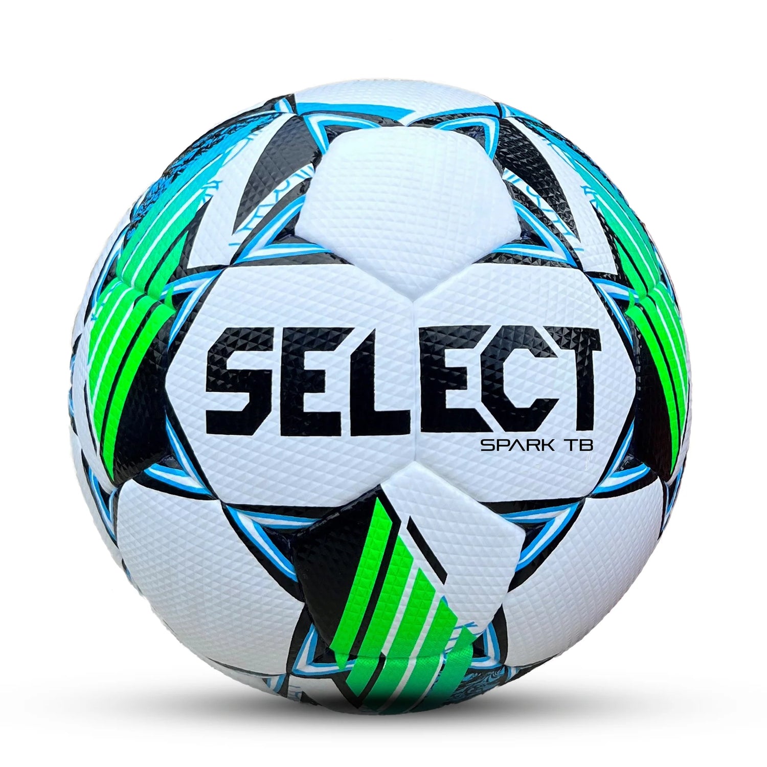 Select Sport Spark TB Soccer Ball - White/Blue/Green