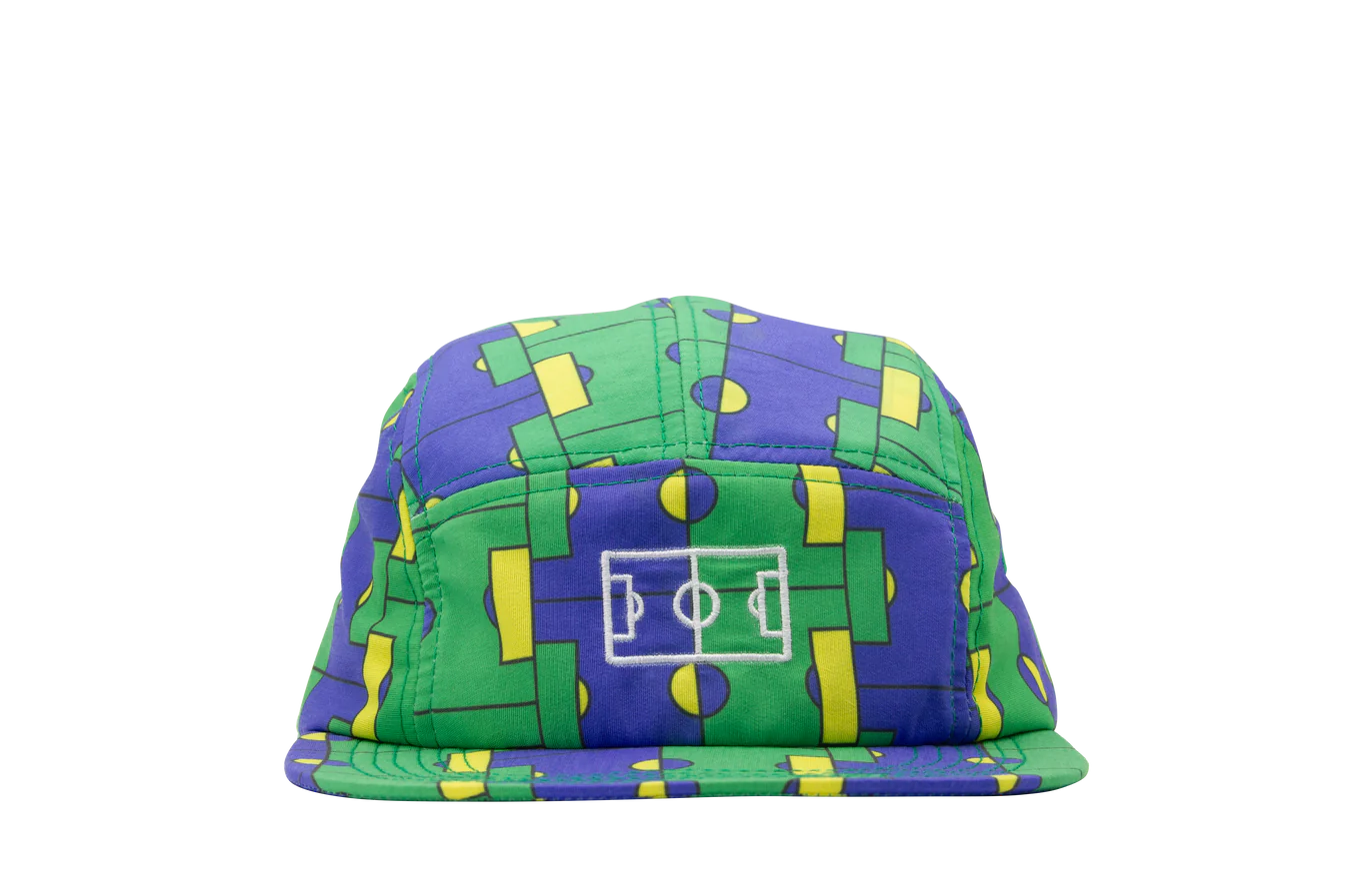 Goiaba E.C. - Campo 5-Panel Nylon Hat - Brazil Print