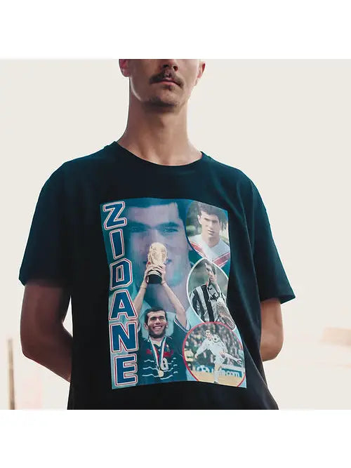 Retro Football Gang Zidane T-Shirt