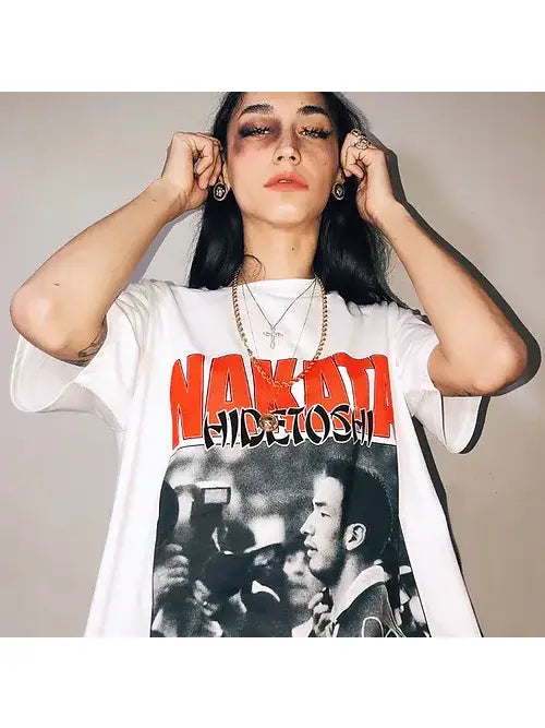 Retro Football Gang Nakata T-Shirt