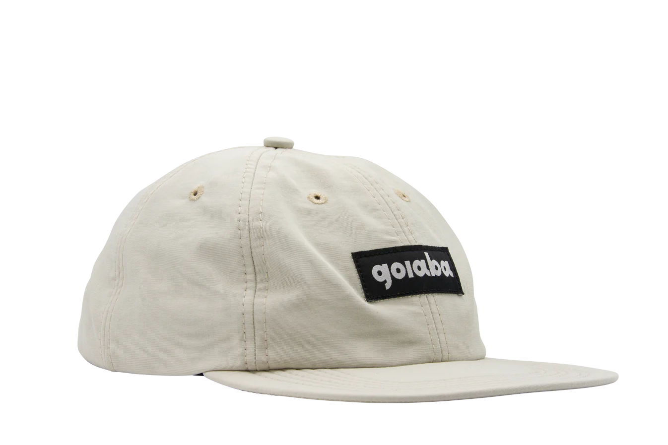 Goiaba E.C - 6-Panel Nylon Hat - Beige