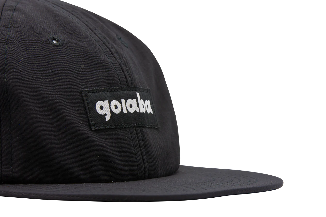 Goiaba E.C - 6-Panel Nylon Hat - Black