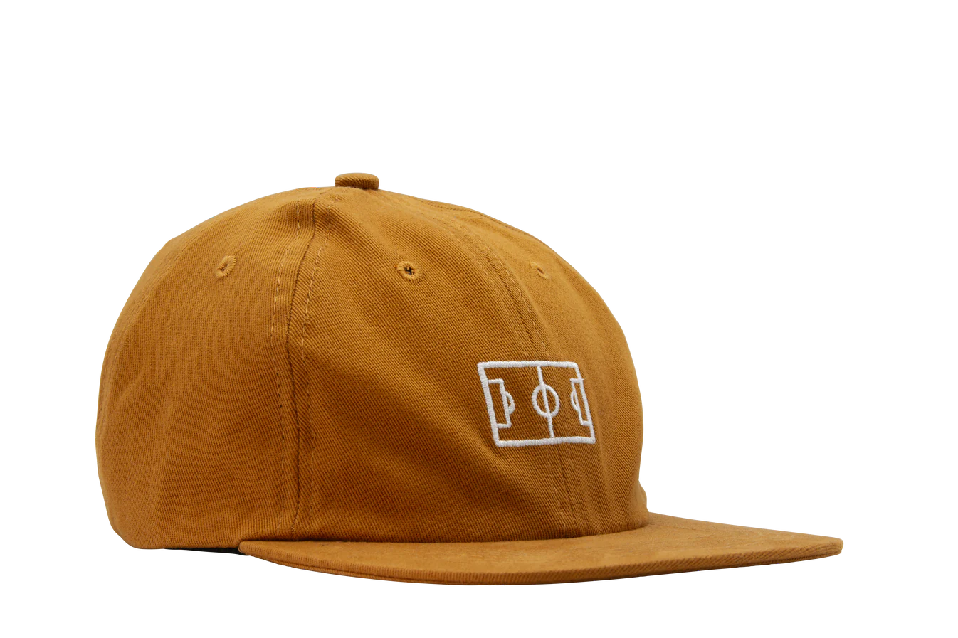 Goiaba E.C. - Campo 6-Panel Cotton Hat - Caramel