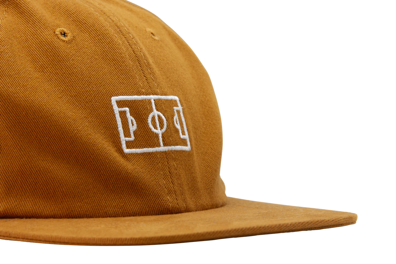 Goiaba E.C. - Campo 6-Panel Cotton Hat - Caramel