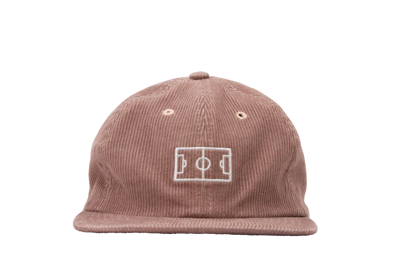Goiaba E.C. - Campo 6-Panel Corduroy Hat - Sandstone