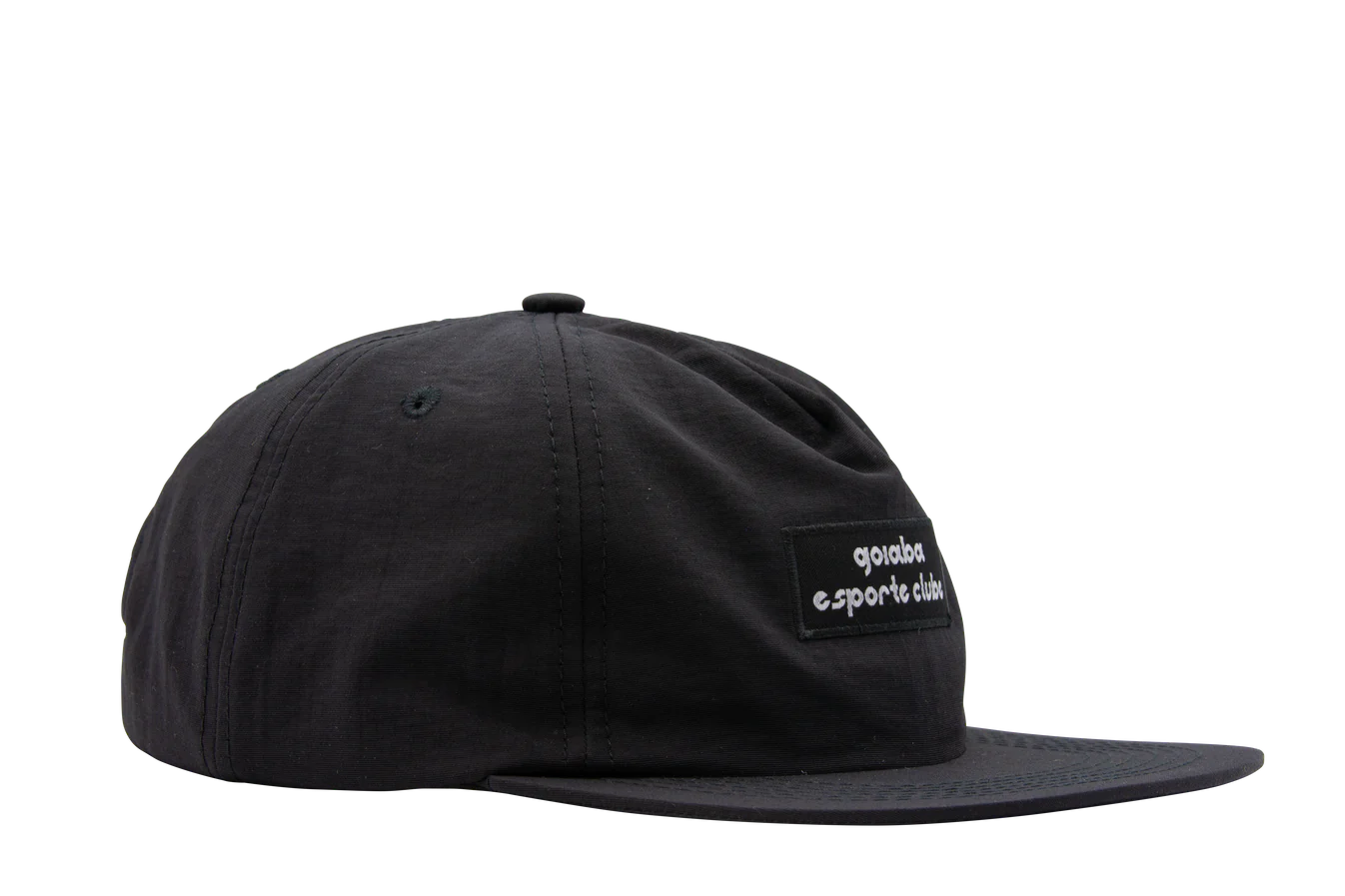 Goiaba E.C. - Pinched Front Nylon Hat - Black