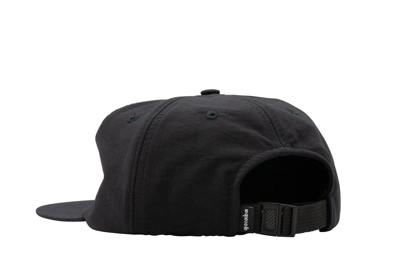 Goiaba E.C. - Pinched Front Nylon Hat - Black