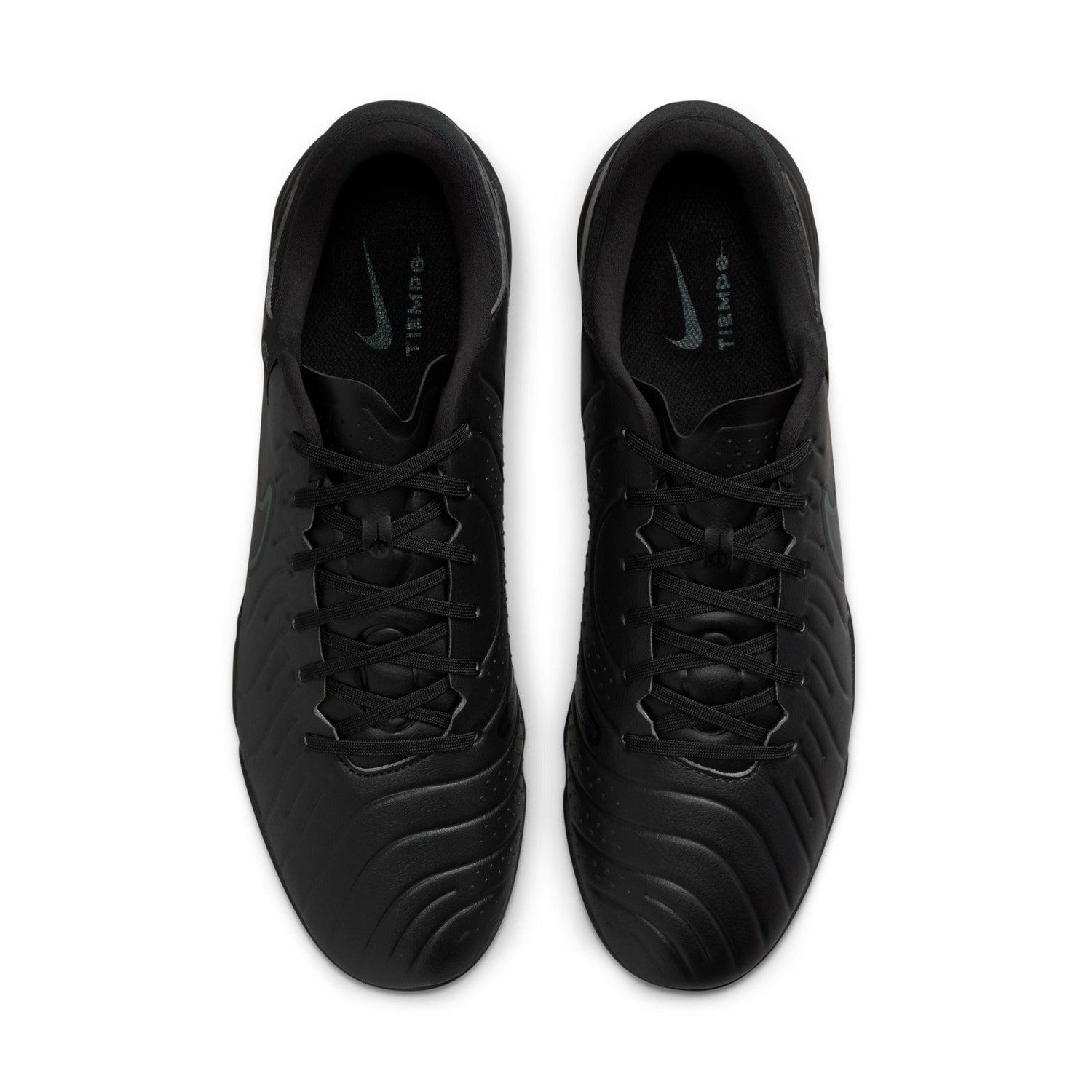 Nike Tiempo Legend 10 Academy TF Turf Soccer Shoes - Black/Deep Jungle