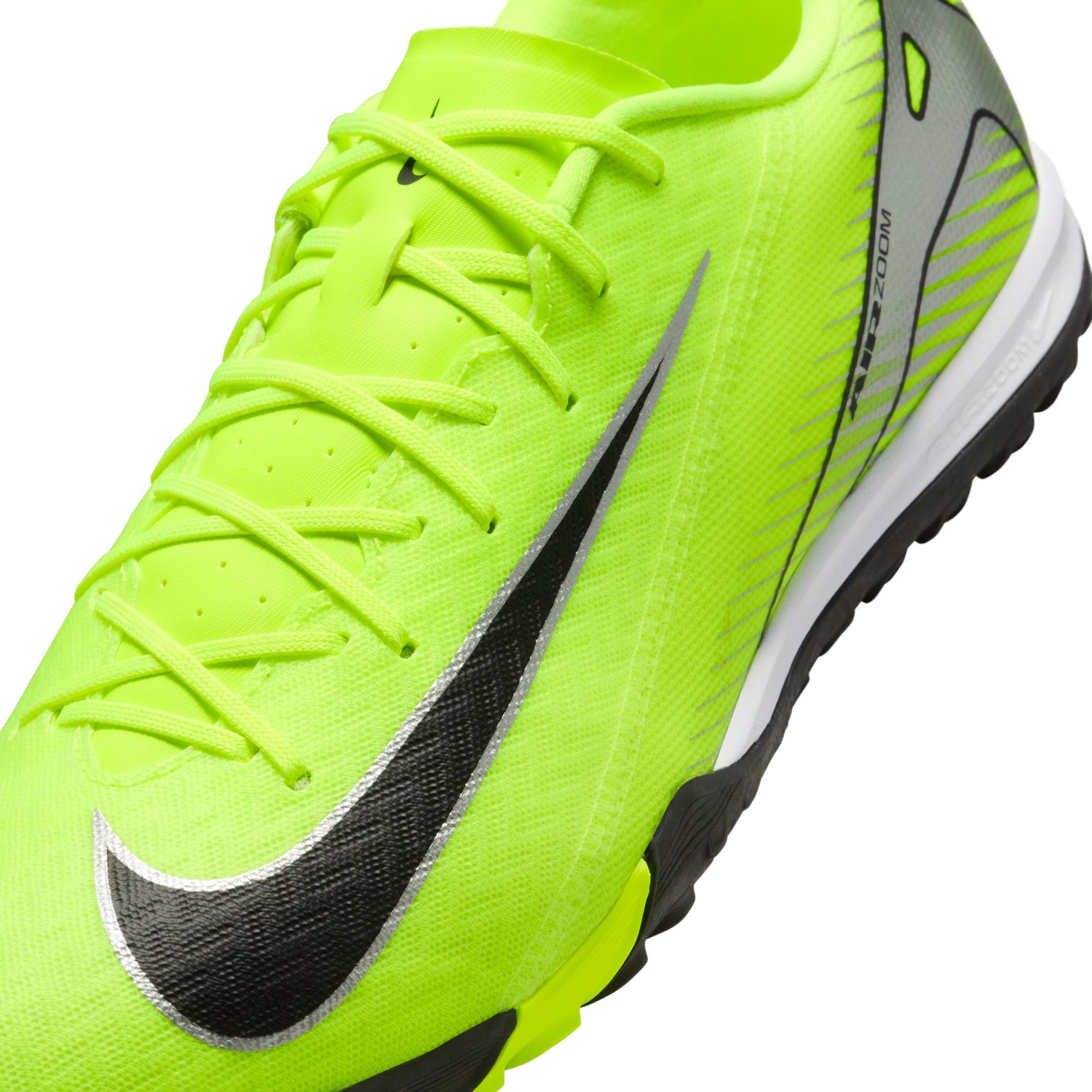 Nike Mercurial Vapor 16 Academy TF Turf Soccer Shoes - Volt/Black