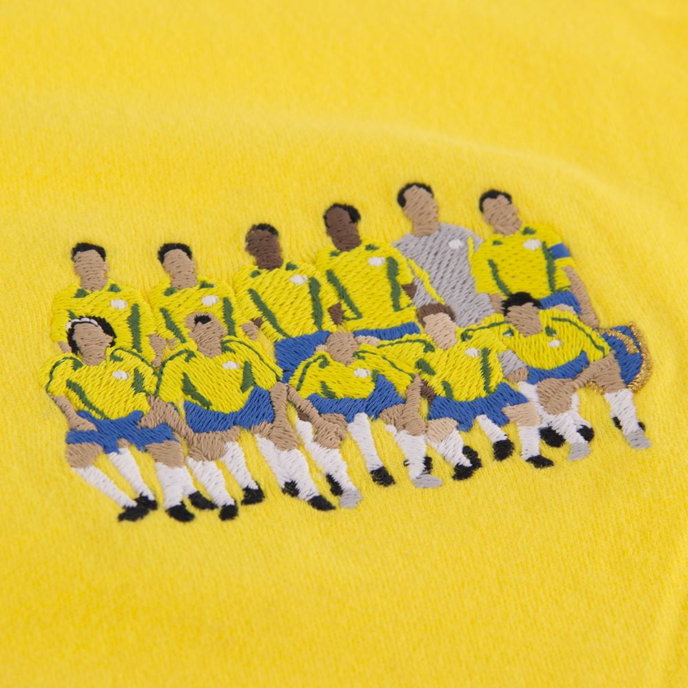 COPA Football Brazil 2002 World Champions Embroidery T-Shirt