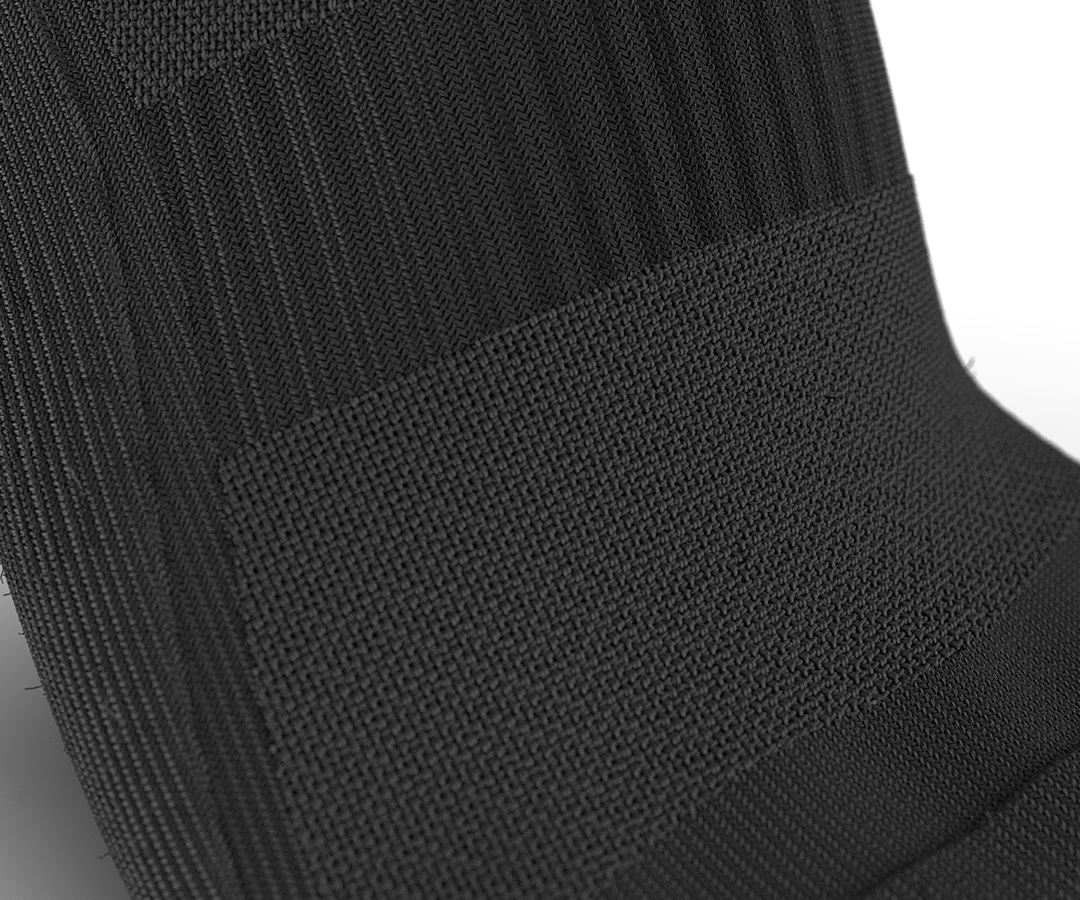 Senda Athletics Gravity Pro Performance Grip Socks - Crew Length - Black