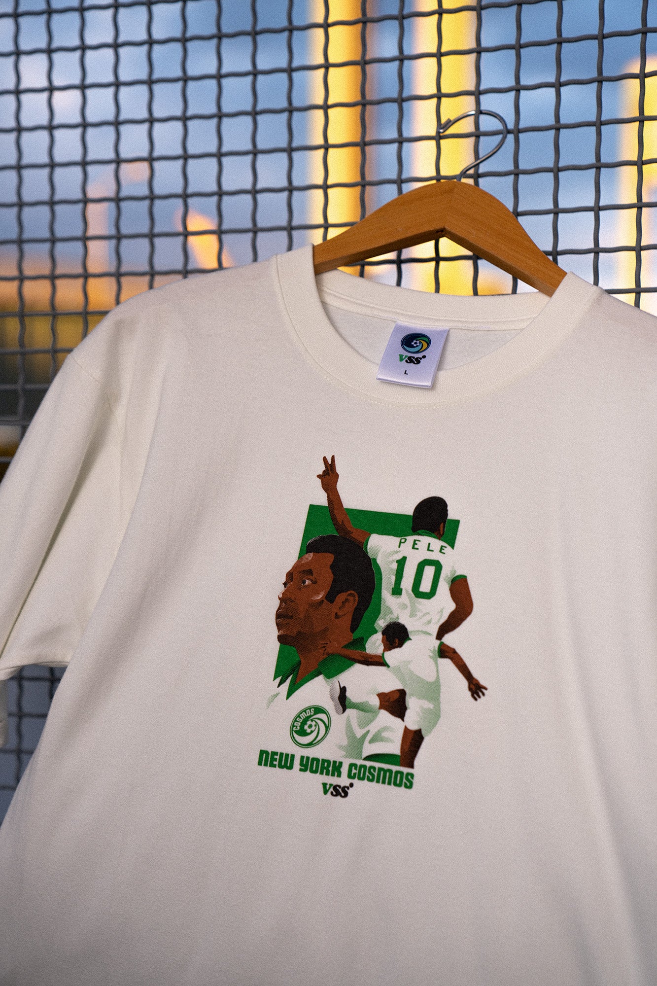 VSS Studio x New York Cosmos Pelé Portrait T-Shirt