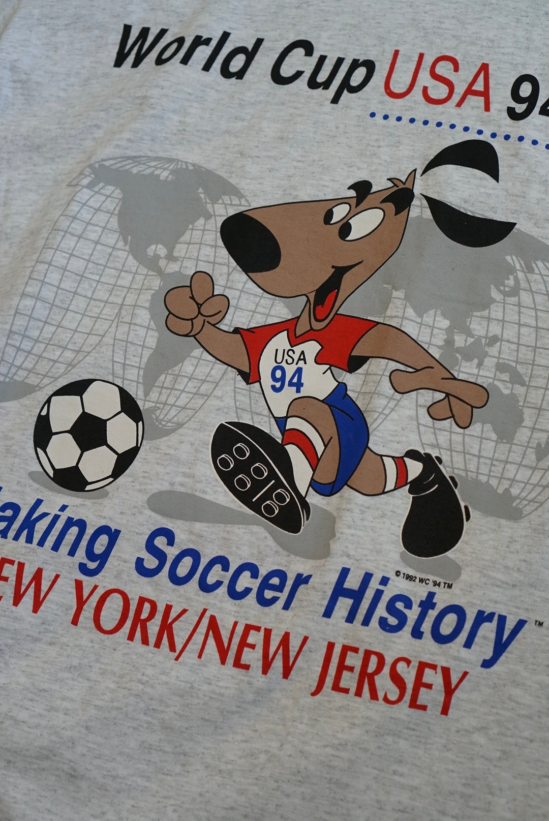 VSS Vintage World Cup 94 Striker NY/NJ T-Shirt - Deadstock w/Tags
