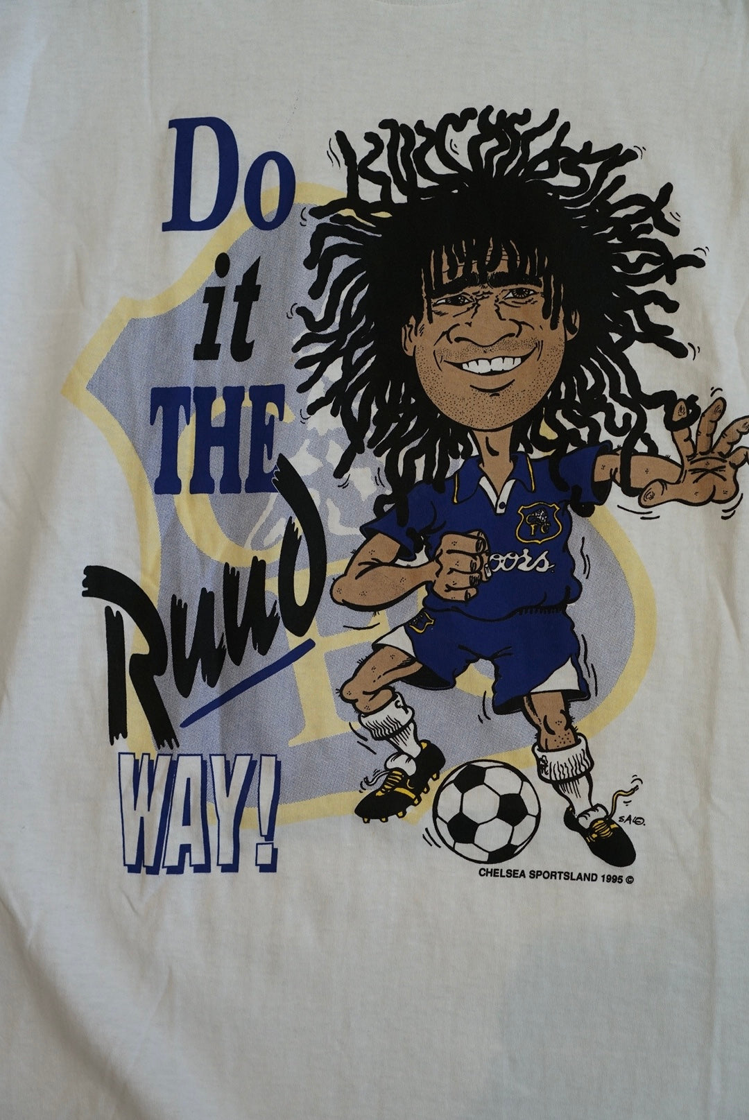 VSS Vintage Ruud Gullit Do It The Chelsea Way T-Shirt