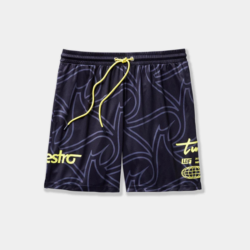 Live Breathe Futbol Fury Shorts - Black - Village Soccer Shop