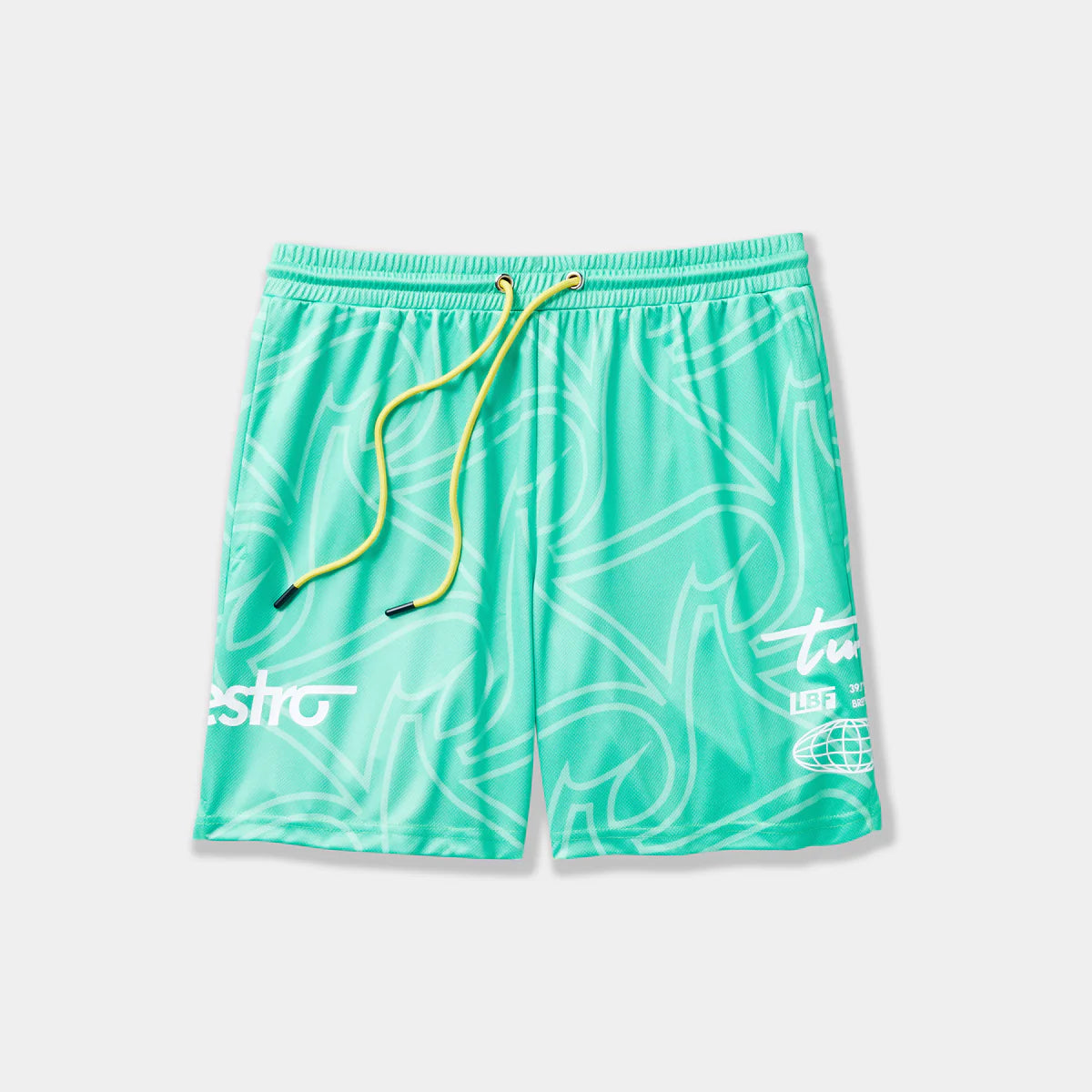 Live Breathe Futbol Fury Shorts - Mint - Village Soccer Shop