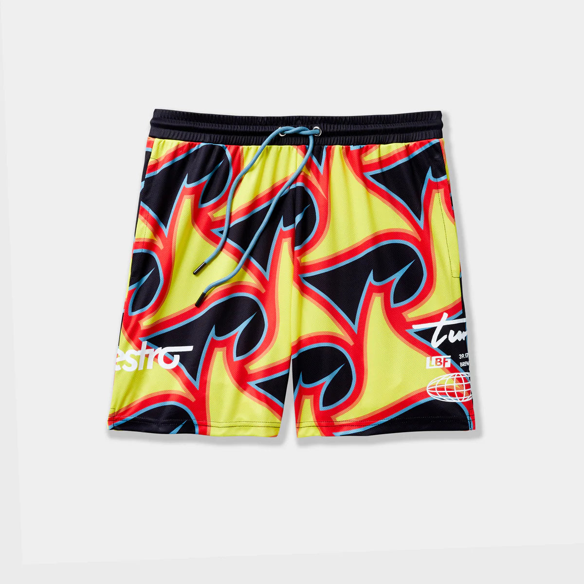 Live Breathe Futbol Fury Shorts - Multi Village Soccer Shop