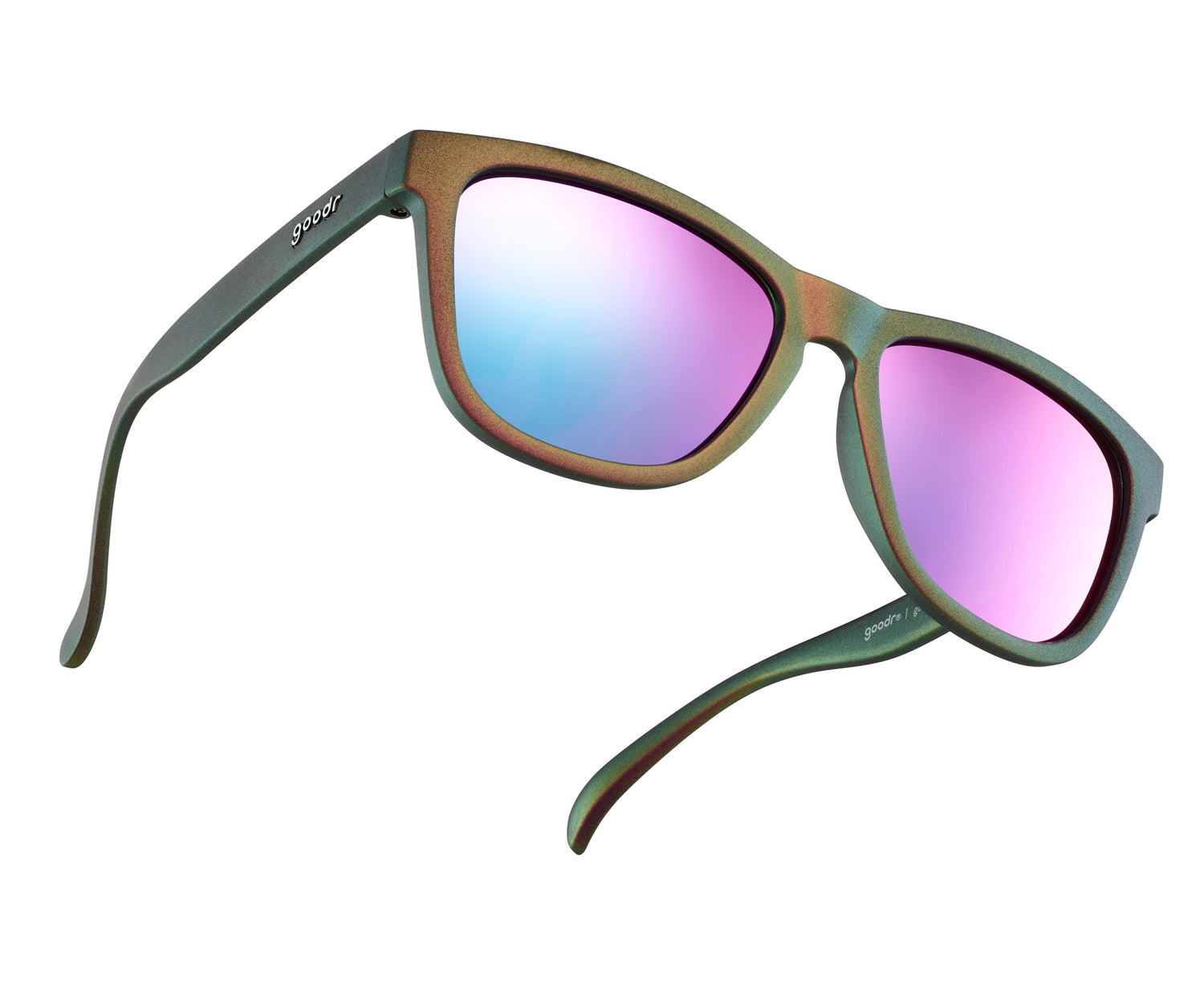 goodr OG Sunglasses - Iri-descent into Madness