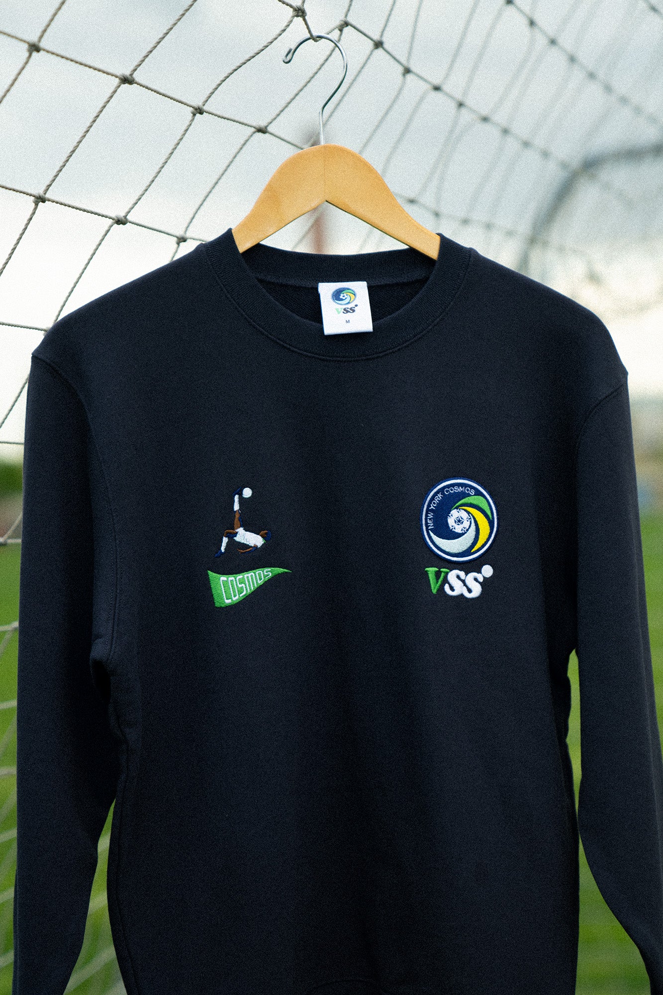 VSS Studio x New York Cosmos Embroidered Crewneck - Navy