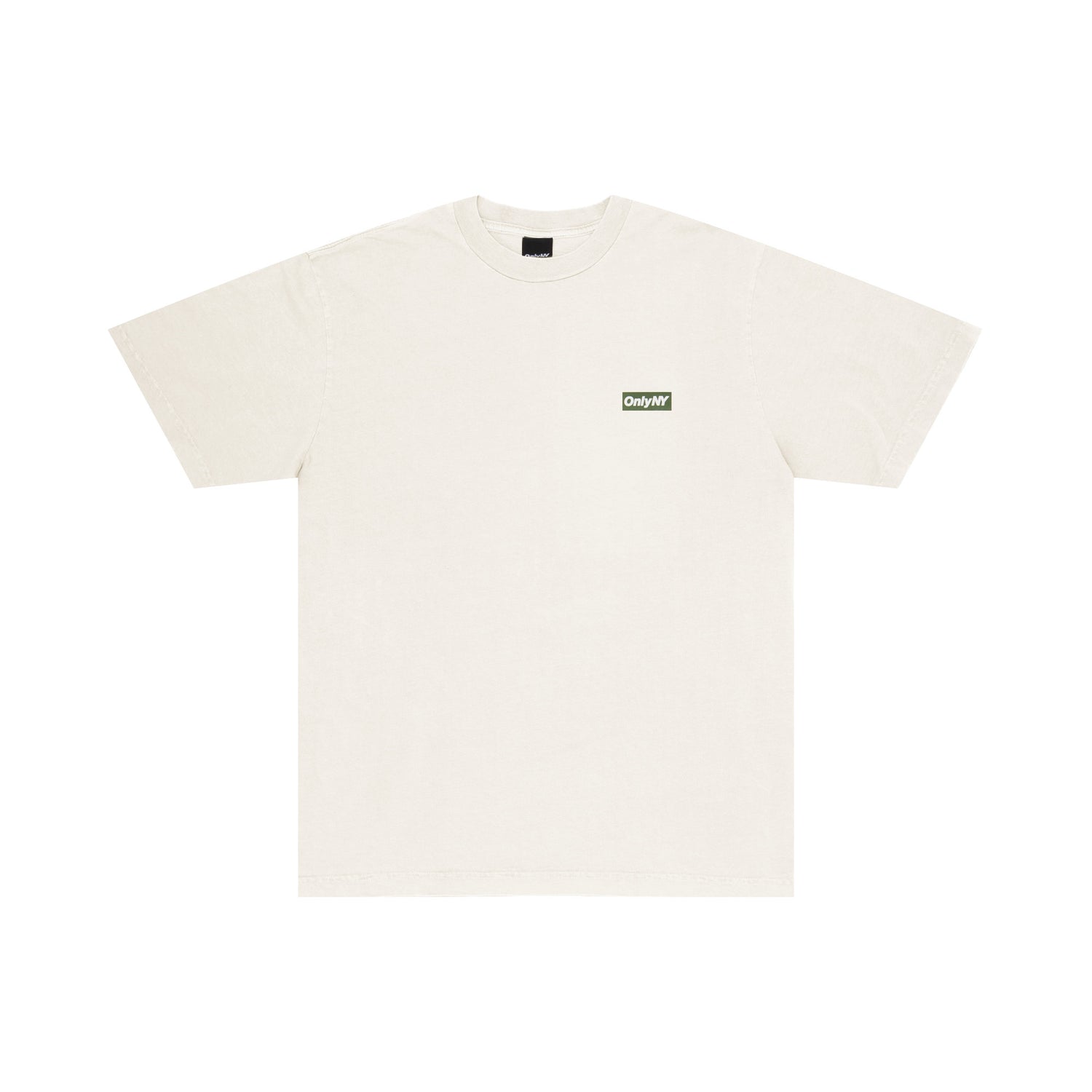Only NY Block Logo T-Shirt - Natural/Green