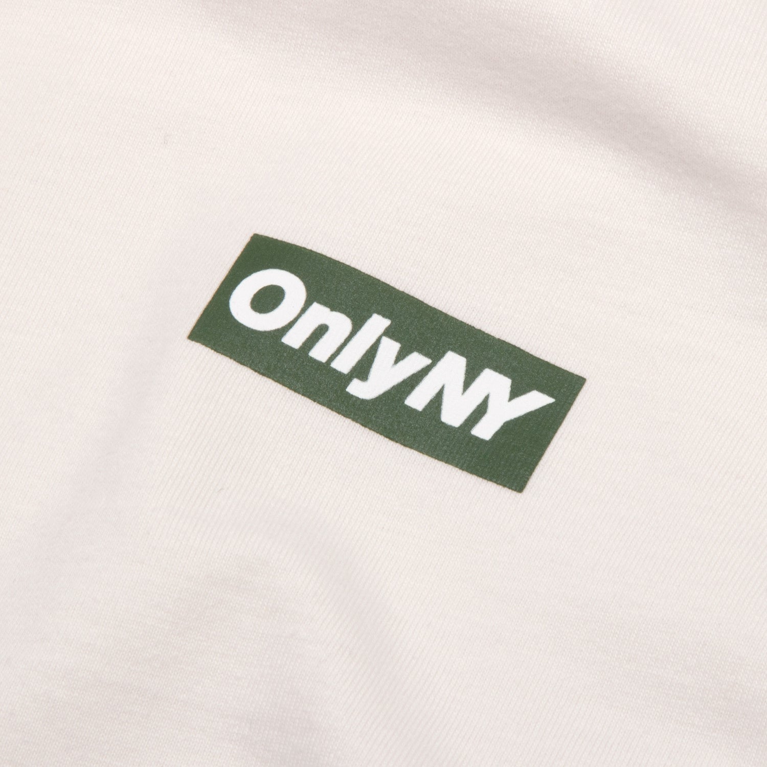 Only NY Block Logo T-Shirt - Natural/Green