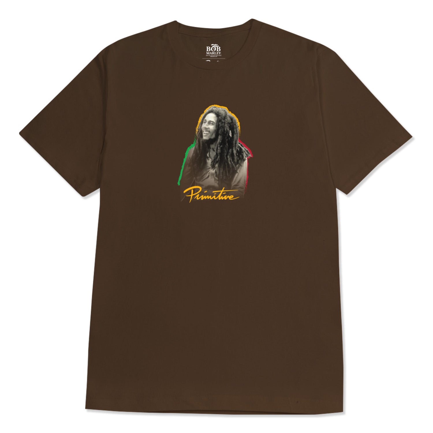Primitive x Bob Marley One Love Tee - Brown
