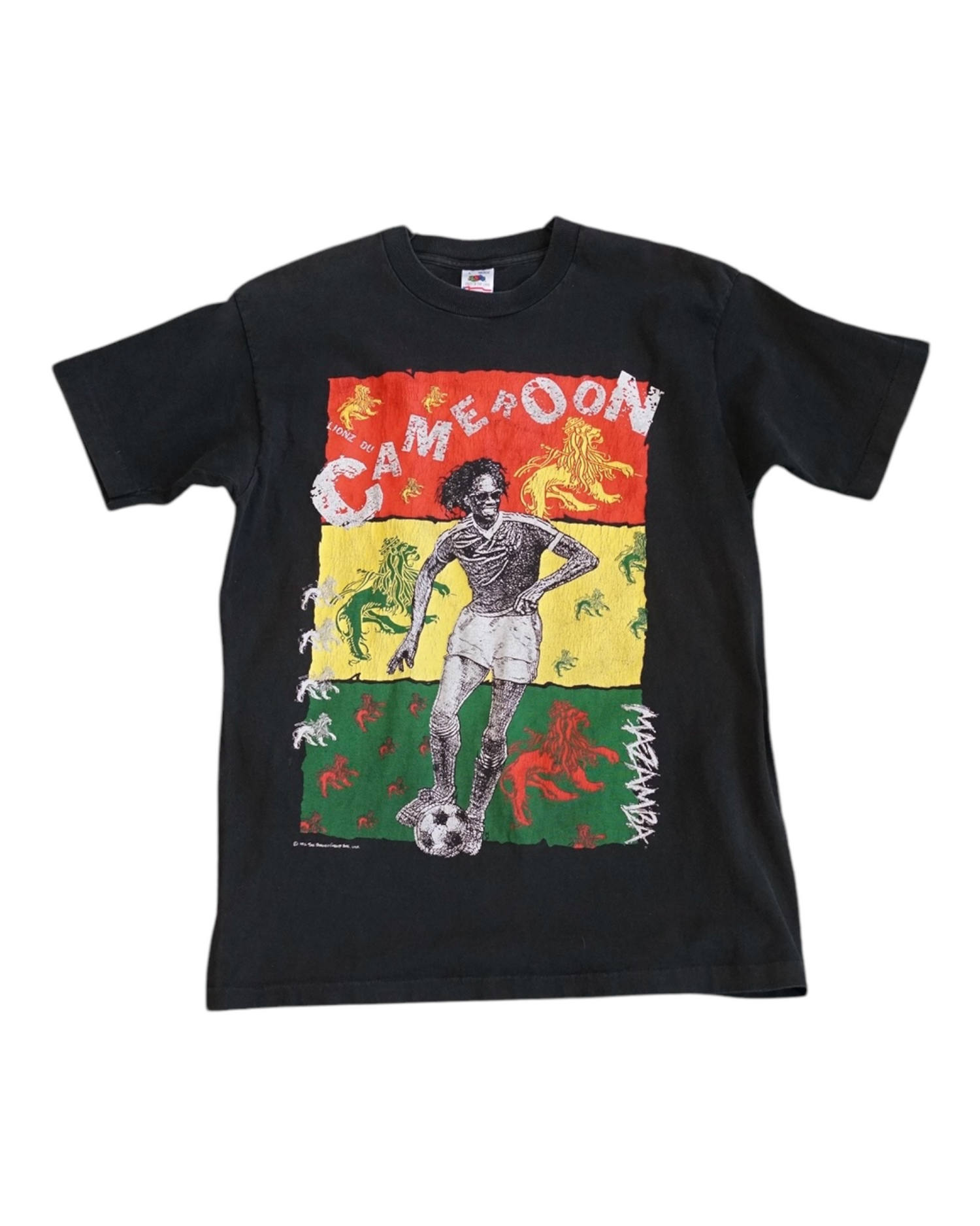 VSS Vintage Mazamba Cameroon Soccer 1992 T-Shirt