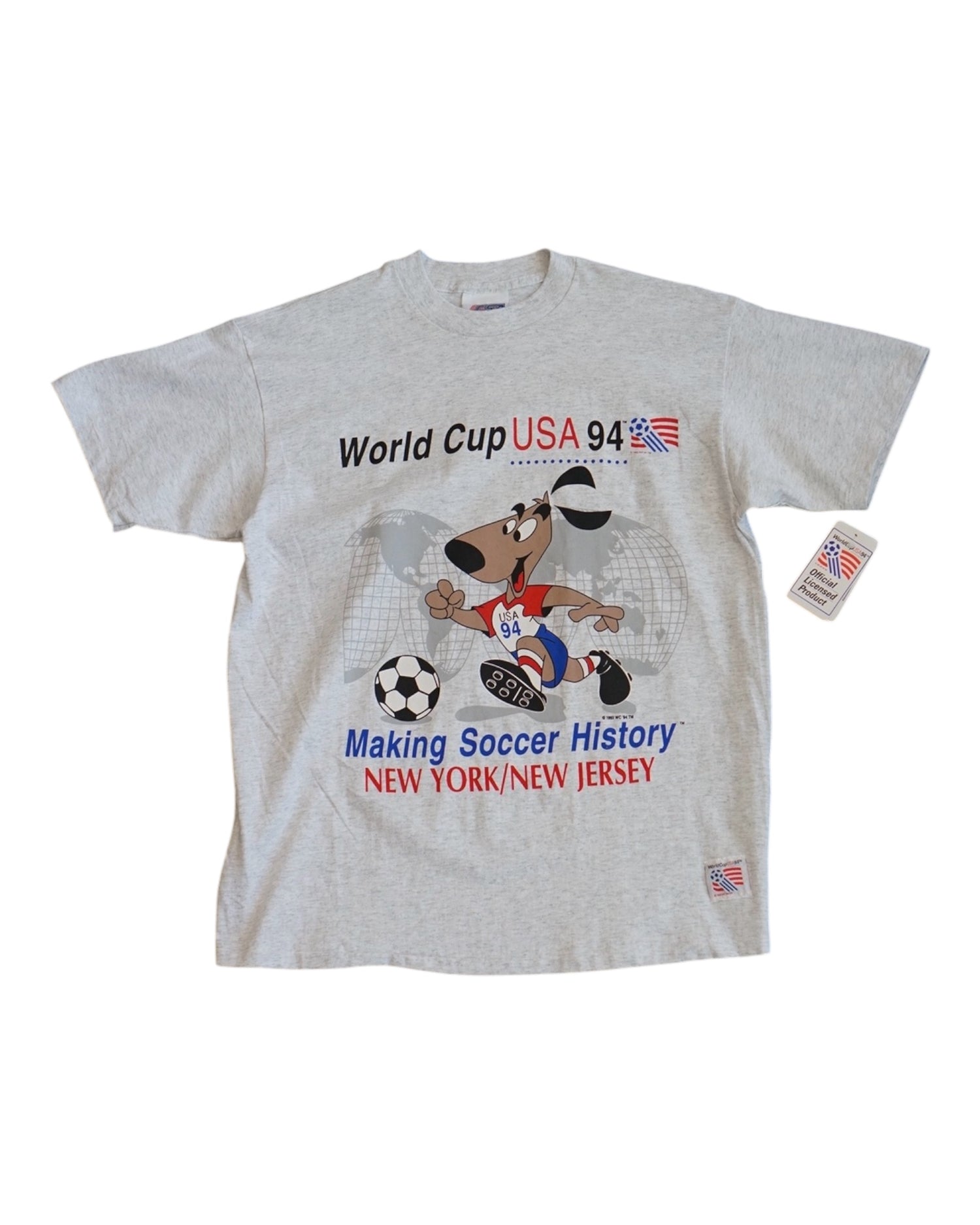 VSS Vintage World Cup 94 Striker NY/NJ T-Shirt - Deadstock w/Tags
