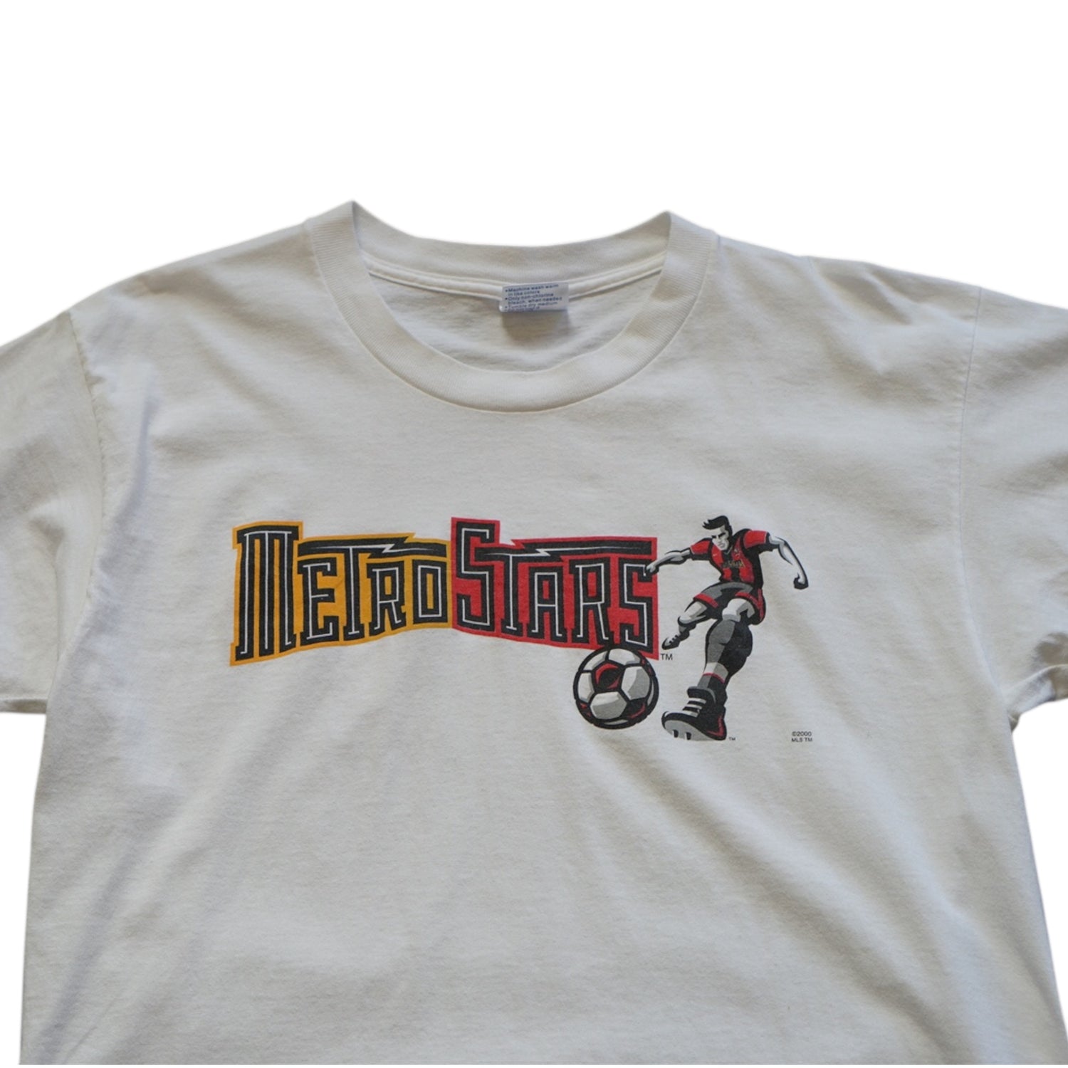 Vintage NY/NJ Metrostars Promo T-shirt Deadstock - Large