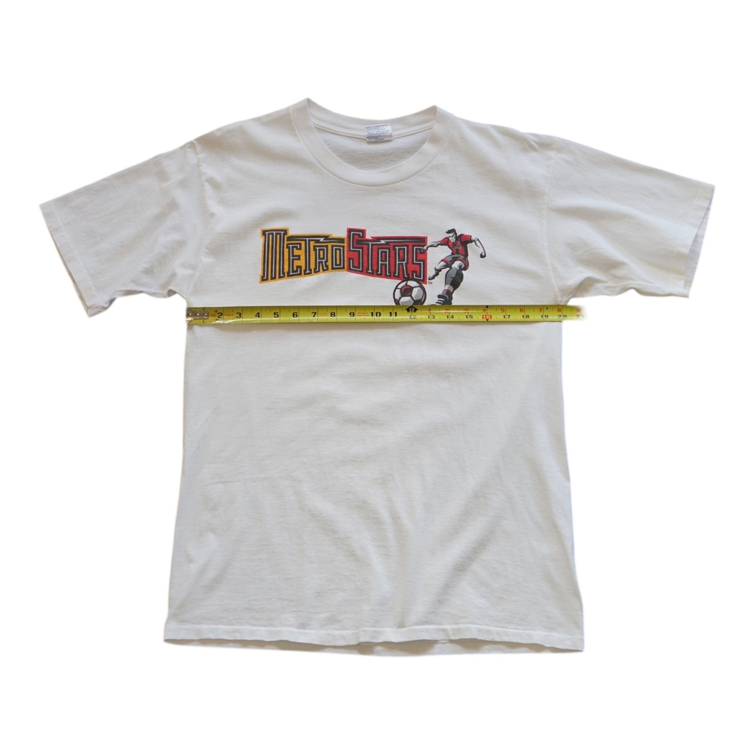 Vintage NY/NJ Metrostars Promo T-shirt Deadstock - Large