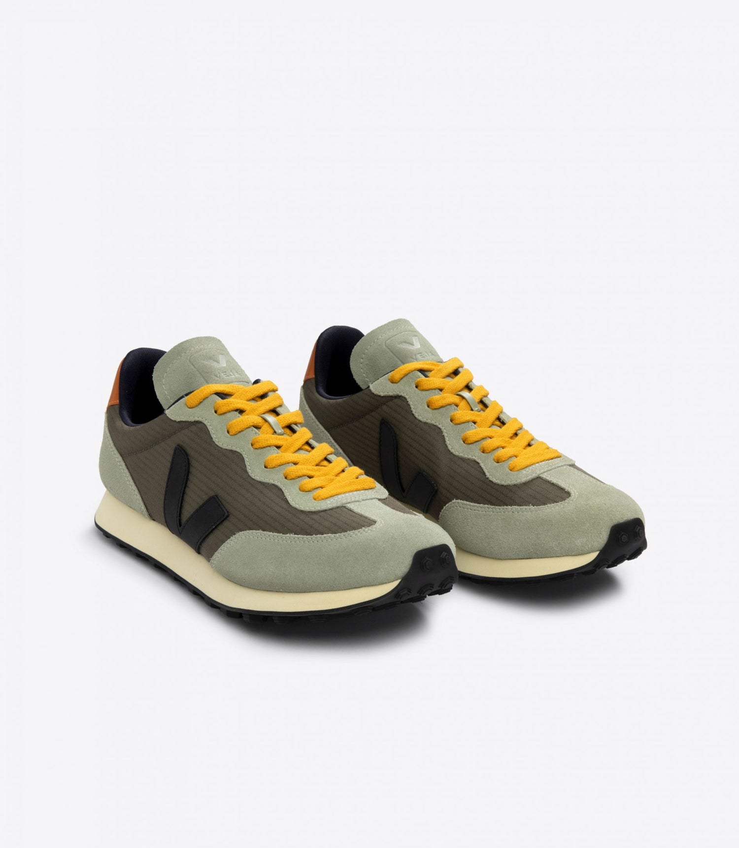Veja Rio Branco Ripstop Khaki Black - Village Soccer Shop