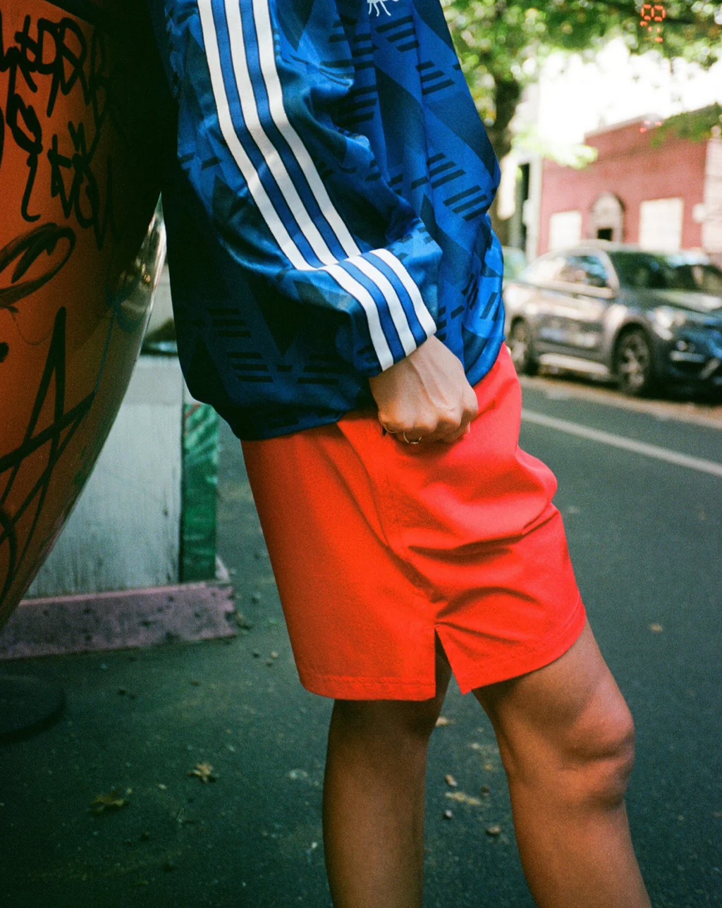 Scenes NY Nylon Team Shorts - Red