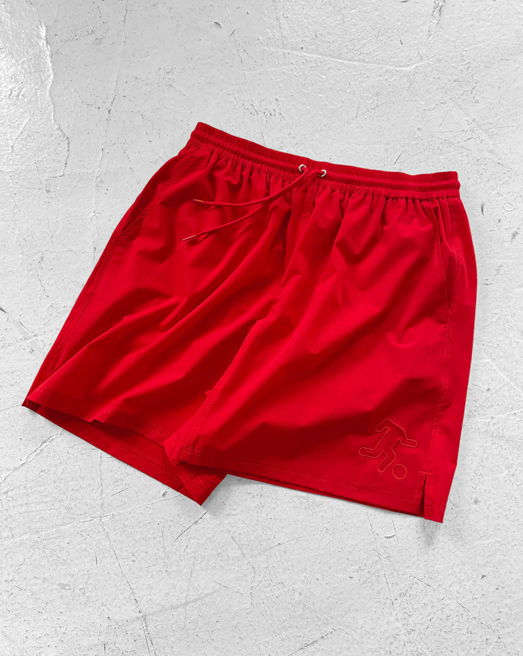 Scenes NY Nylon Team Shorts - Red