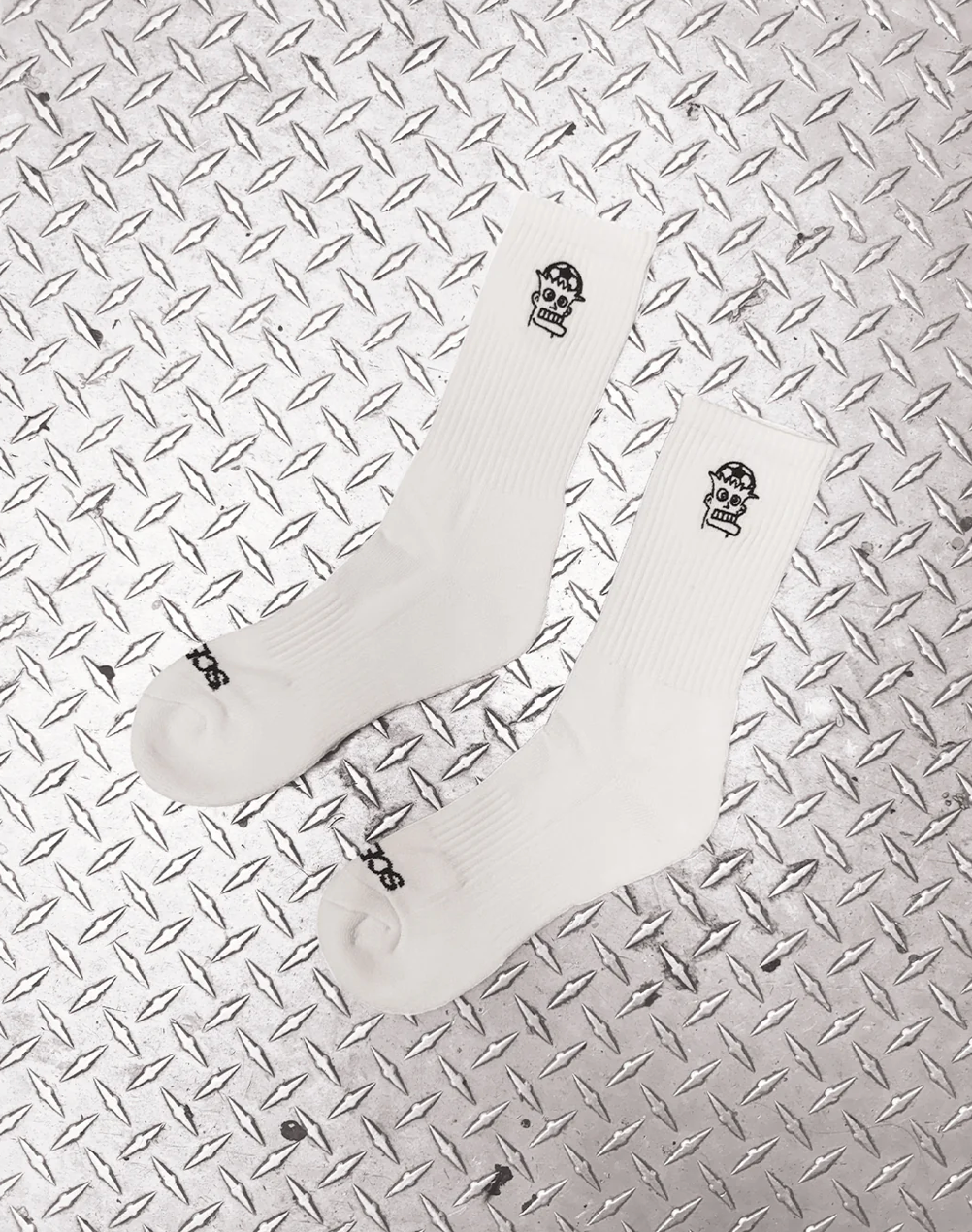 Scenes NY Hardcore Headass Socks - White