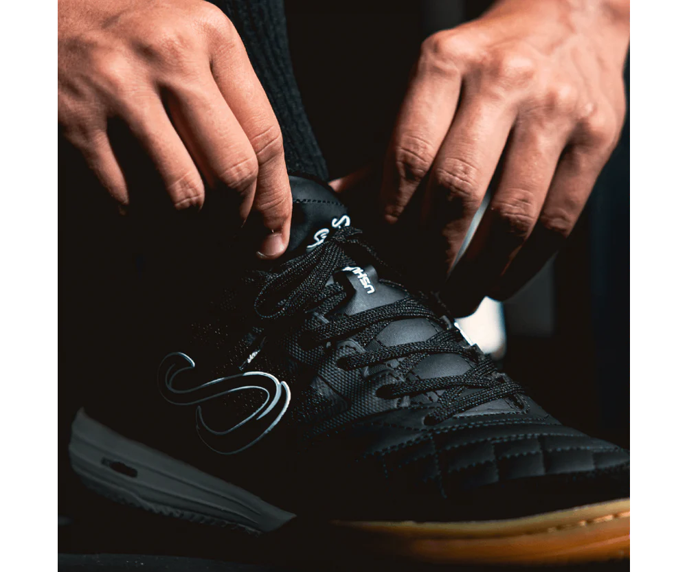 Senda Athletics USHUAIA Club 2.0 Futsal Shoe - Black/White