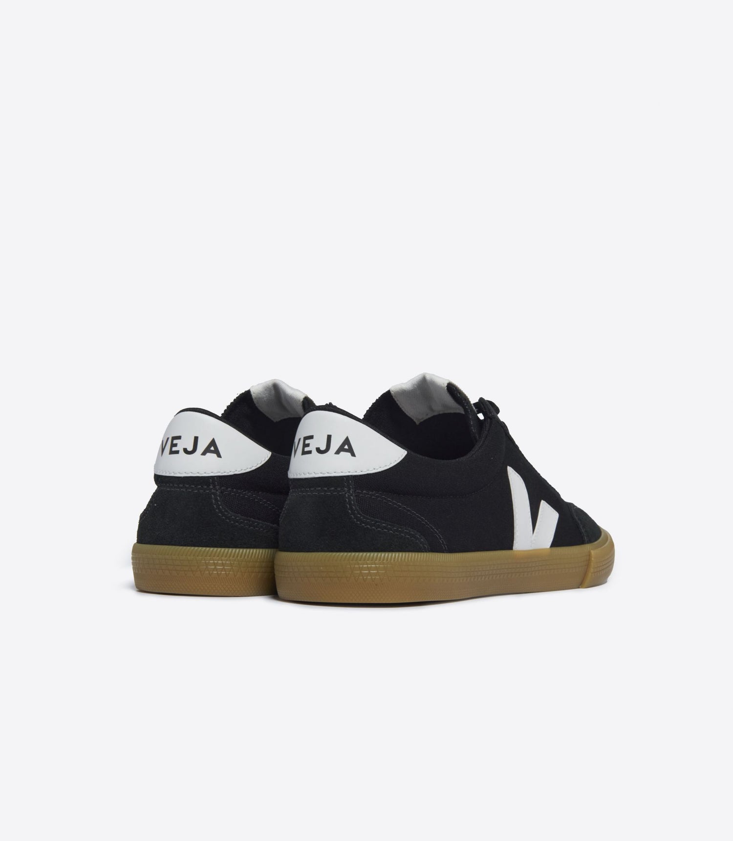 Veja Volley Canvas - Black White Natural