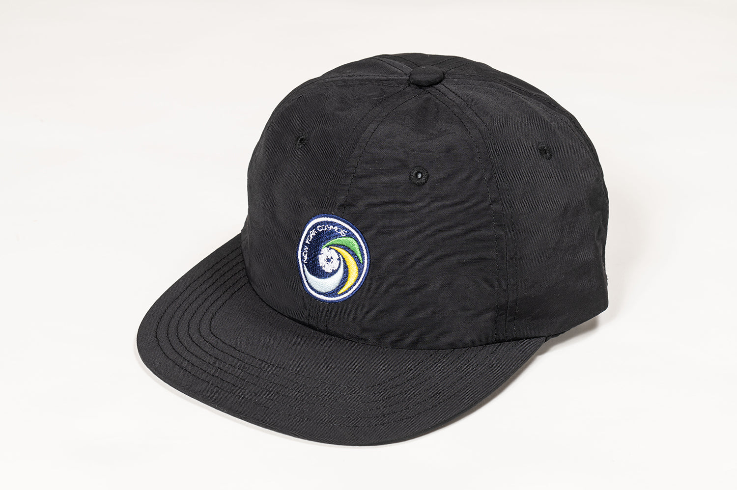 VSS Studio x New York Cosmos Embroidered Logo Nylon Cap - Black