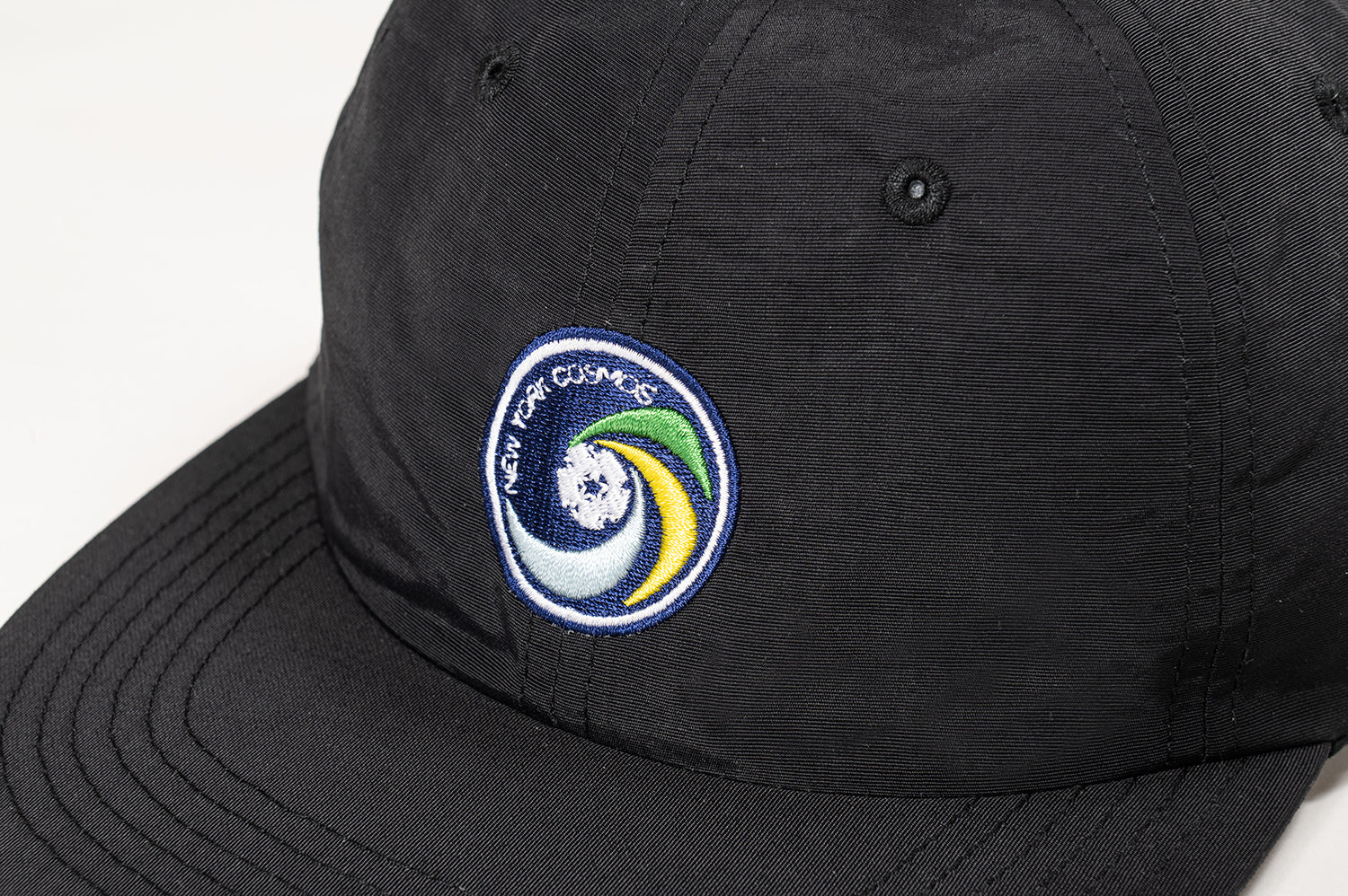 VSS Studio x New York Cosmos Embroidered Logo Nylon Cap - Black