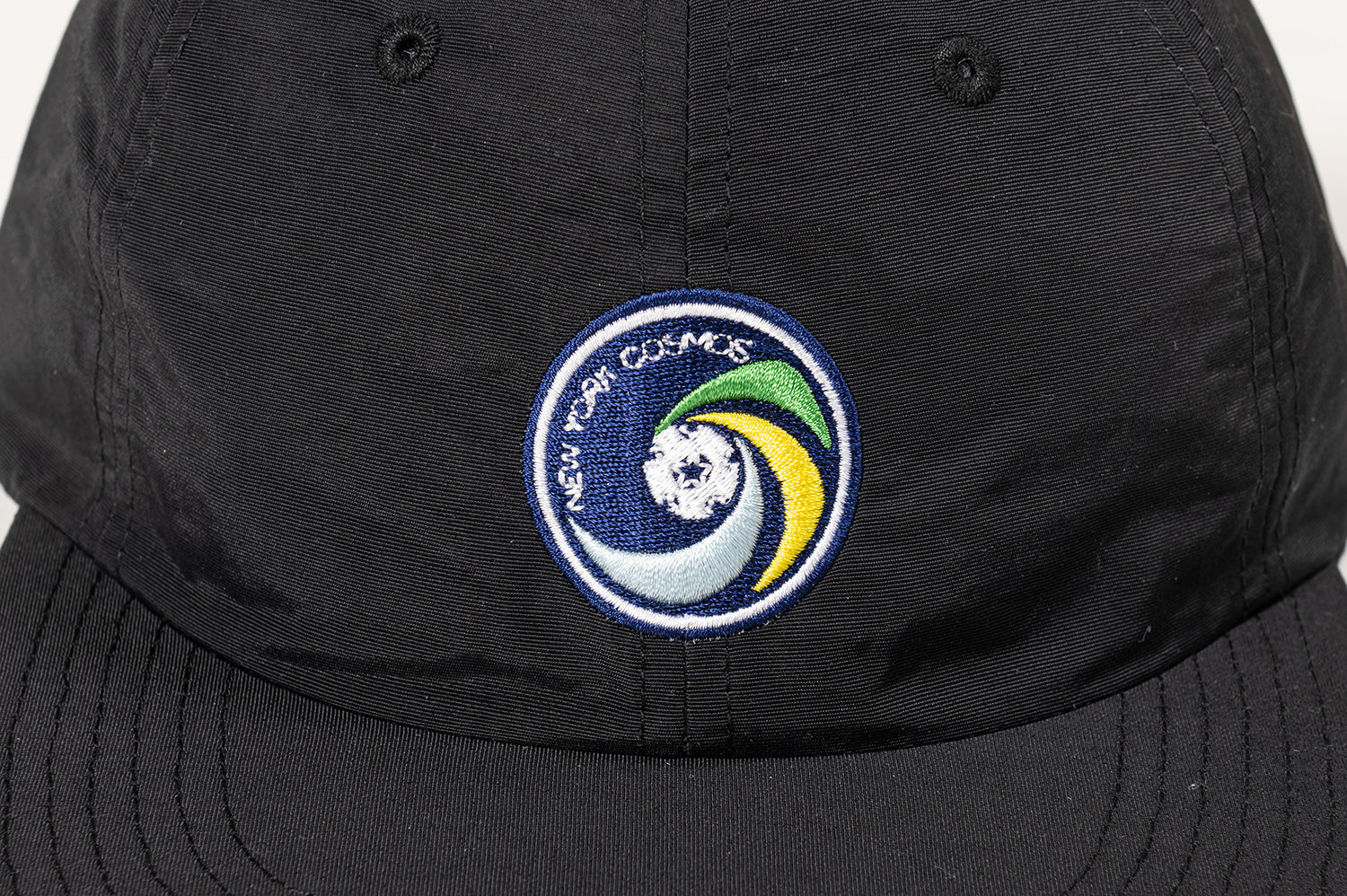 VSS Studio x New York Cosmos Embroidered Logo Nylon Cap - Black