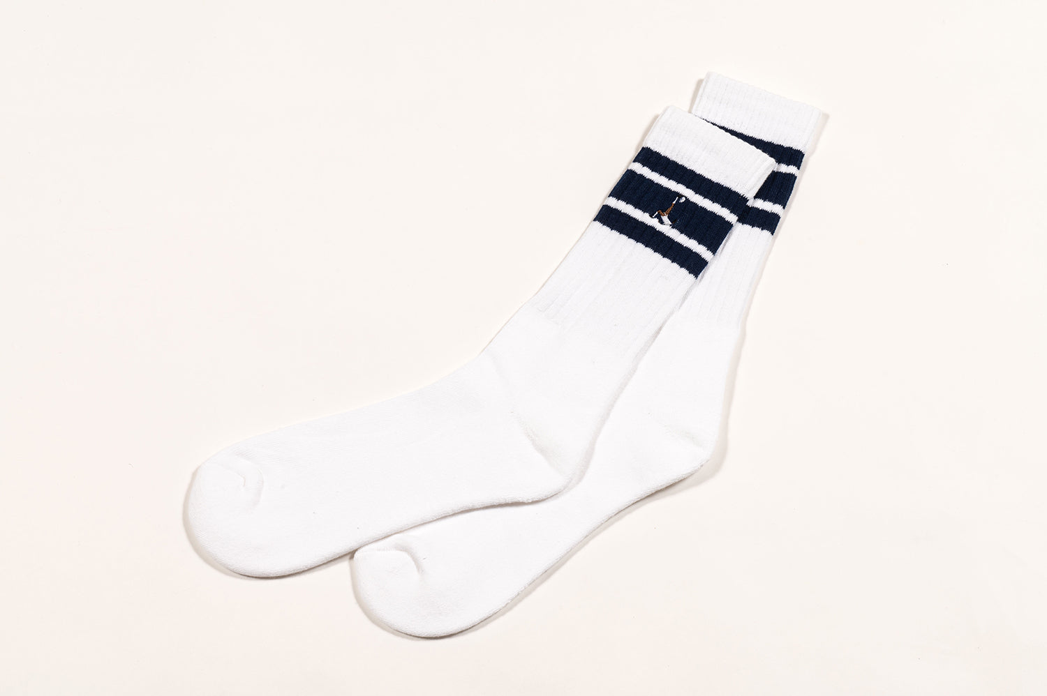 VSS Studio x New York Cosmos Pelé Embroidered Socks - White/Navy