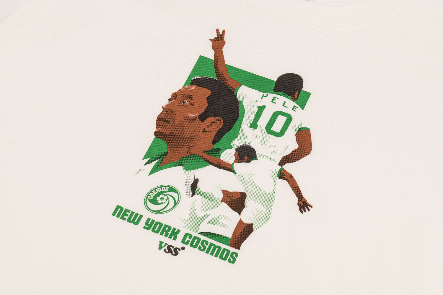 VSS Studio x New York Cosmos Pelé Portrait T-Shirt