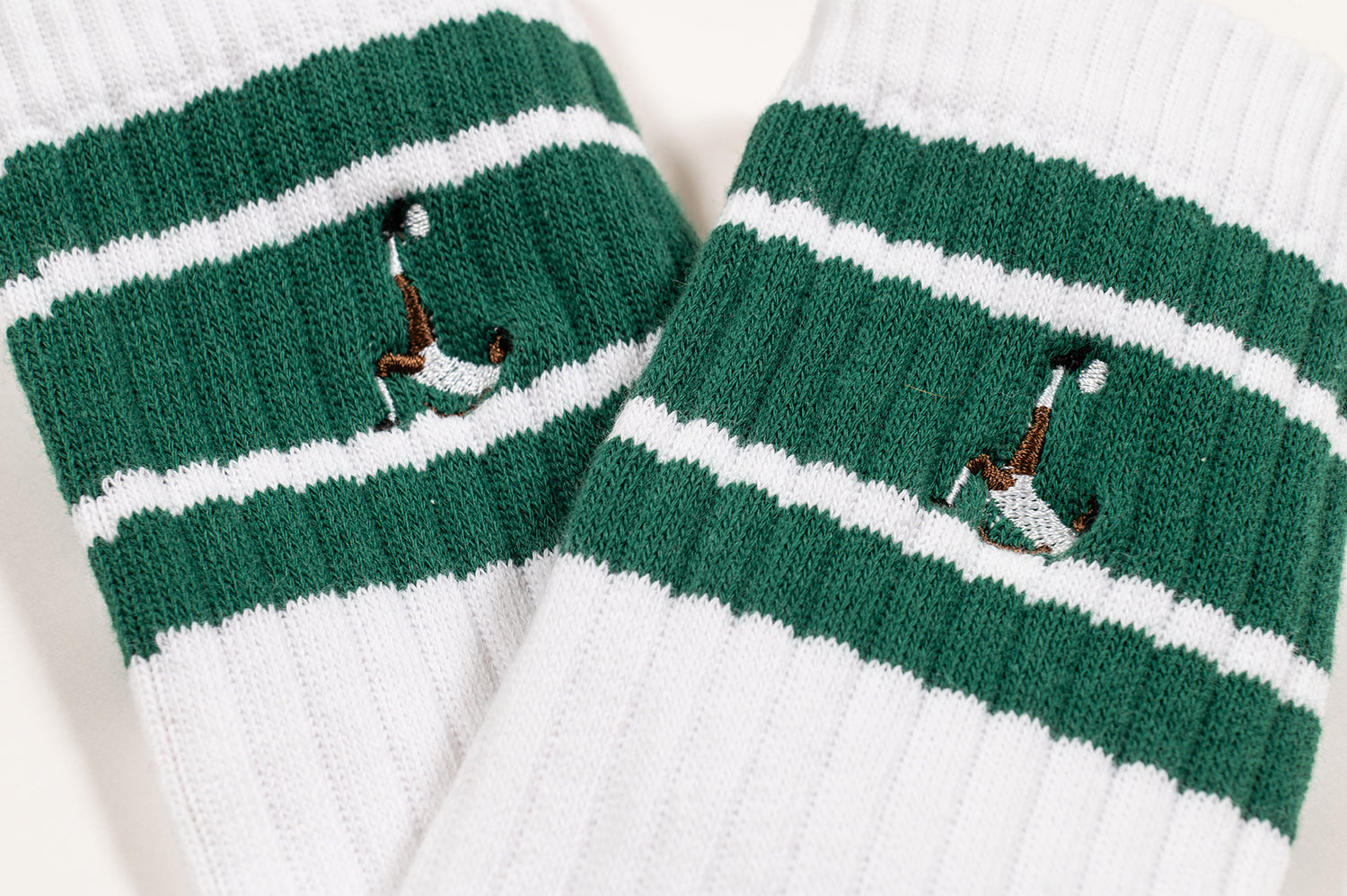 VSS Studio x New York Cosmos Pelé Embroidered Socks - White/Green