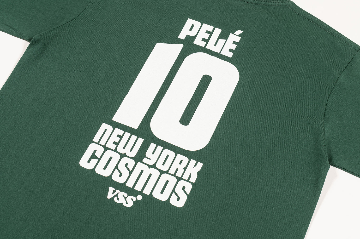 VSS Studio x New York Cosmos  Pelé #10 T-shirt - Pine Green