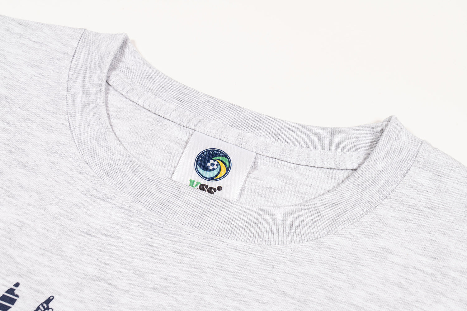 VSS Studio x New York Cosmos  Pelé #10 T-shirt - Ash Grey