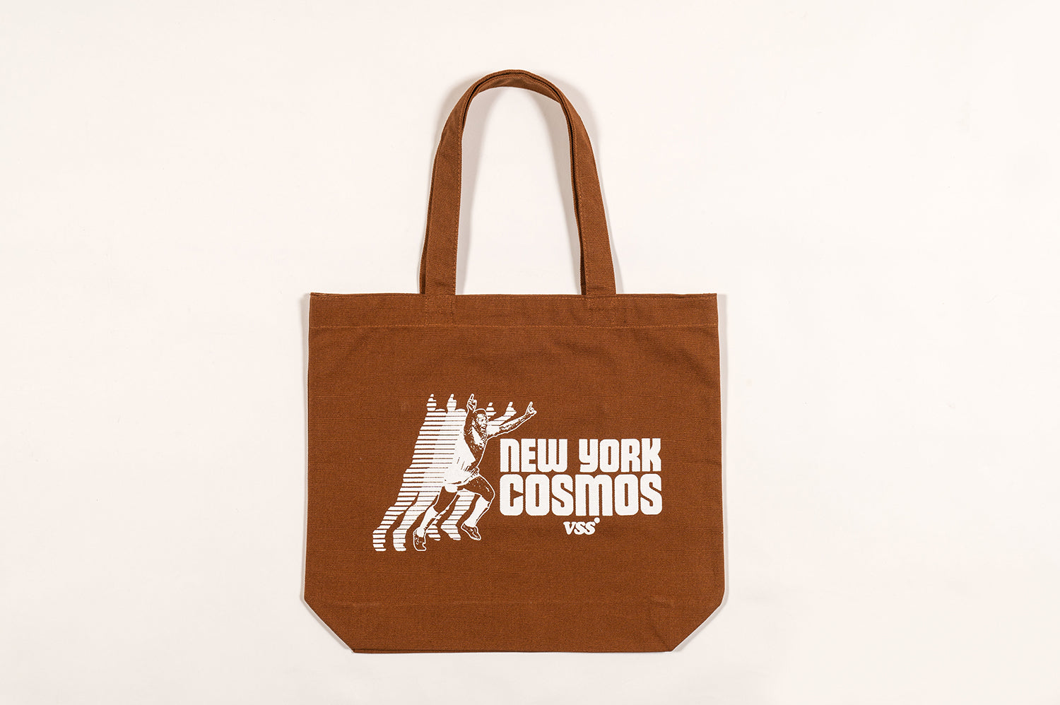 VSS Studio x New York Cosmos Pelé Tote Bag - Camel