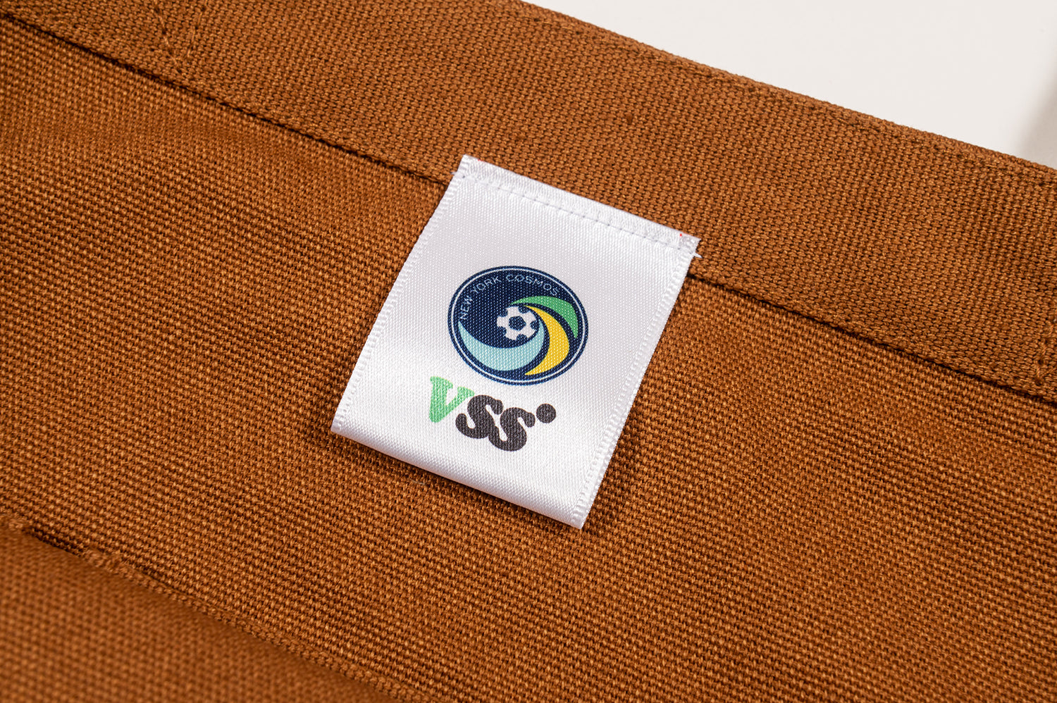 VSS Studio x New York Cosmos Pelé Tote Bag - Camel